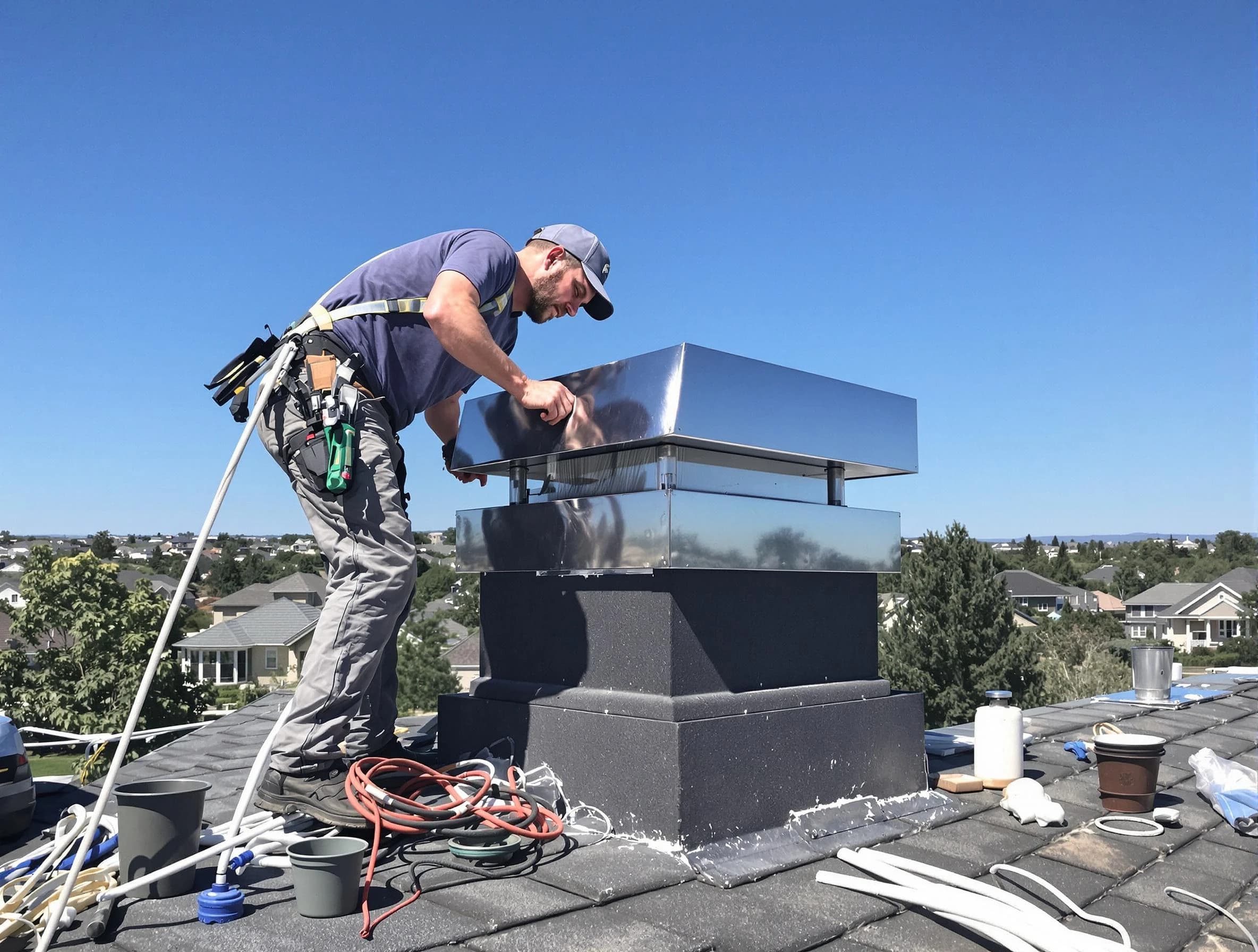 Chimney Cap Services service in Mount Pleasant, TN